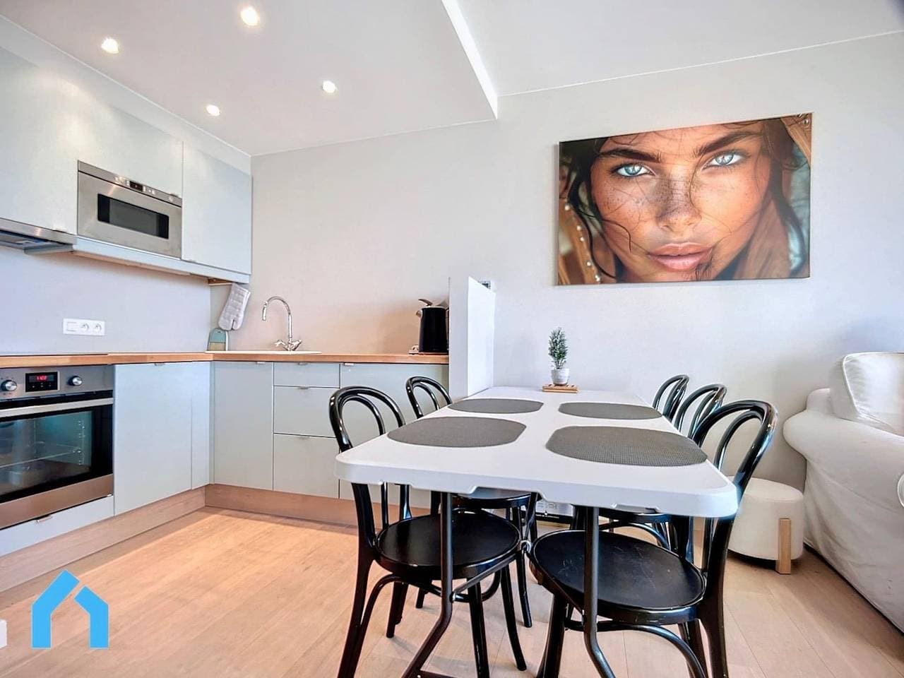 Foto 3 von 16: Studio in Knokke-Heist mit Meerblick