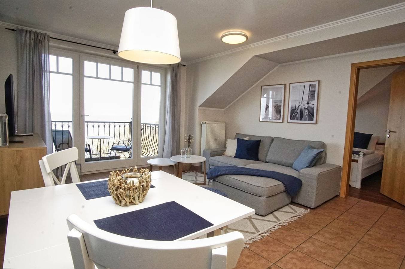 Foto 5 von 28: Ferienwohnung mit traumhaftem Meerblick - Haus am Meer FeWo 11