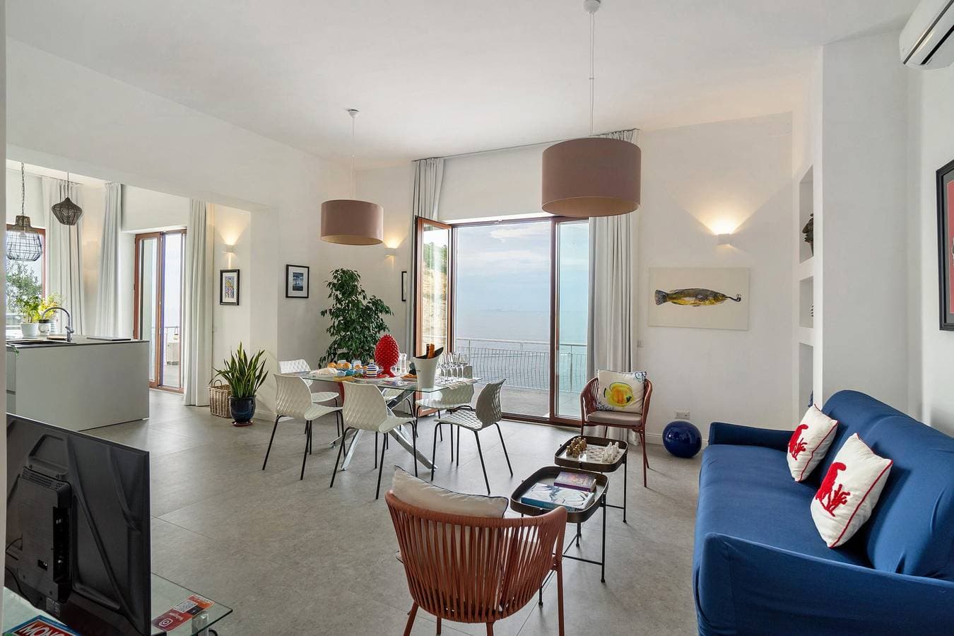 Foto 5 von 39: Luxury Villa – La Balena Blu mit Pool und Meerblick