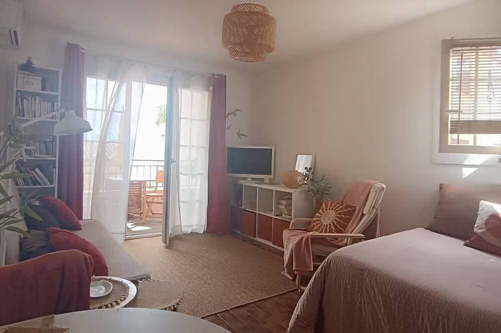 Foto 2 von 28: Studio 🔆 Agay by the sea. Beach, Swimming pool, Parking