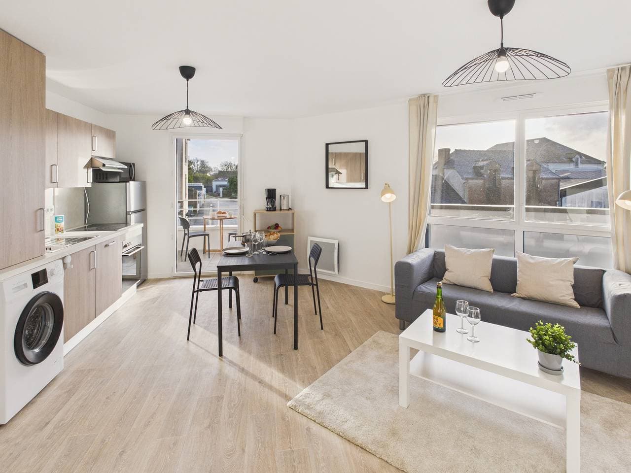 Foto 6 von 17: Zentrumsnah – Apartment für 2 Personen mit Balkon