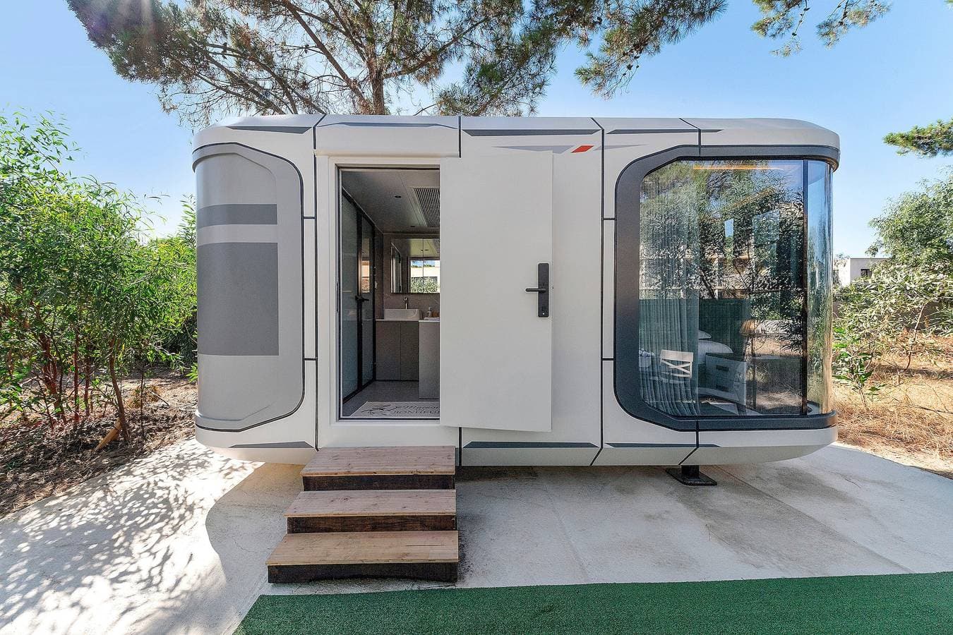 Foto 2 von 20: Gästezimmer „Futura 2 – Haus der Zukunft 2“ in Borgo, 50 m vom Strand entfernt