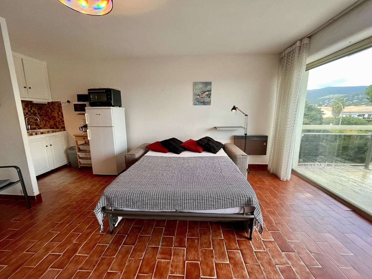 Foto 6 von 16: Meerblick-Studio in Cavalaire mit Klimaanlage und Parkplatz