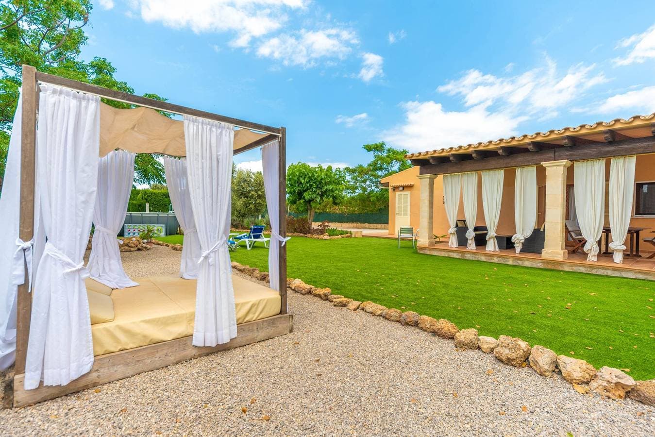 Foto 5 von 28: Ses Canyes - Apartment mit privaten Pool in Muro.