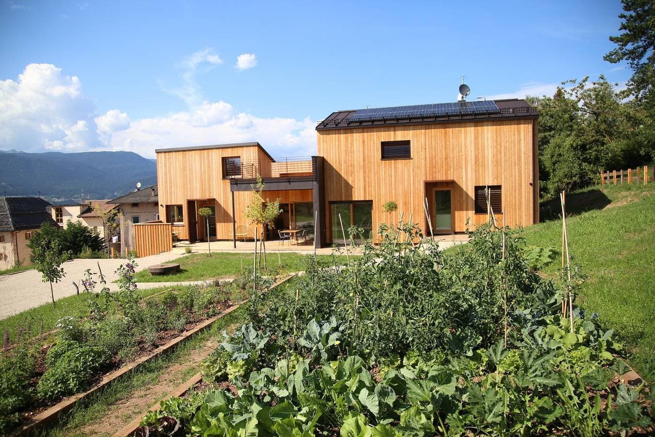 Foto 8 von 34: Ferienhaus 'Landhaus Silene' in Südtirol-Trentino mit Blick auf die Berge