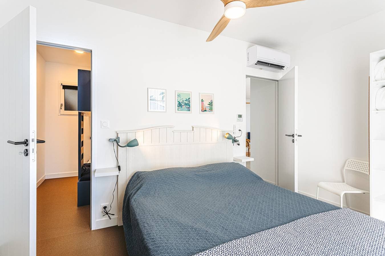 Foto 5 von 25: Appartement La Dune mit kleinem Garten, Meerblick, privater Terrasse und WLAN