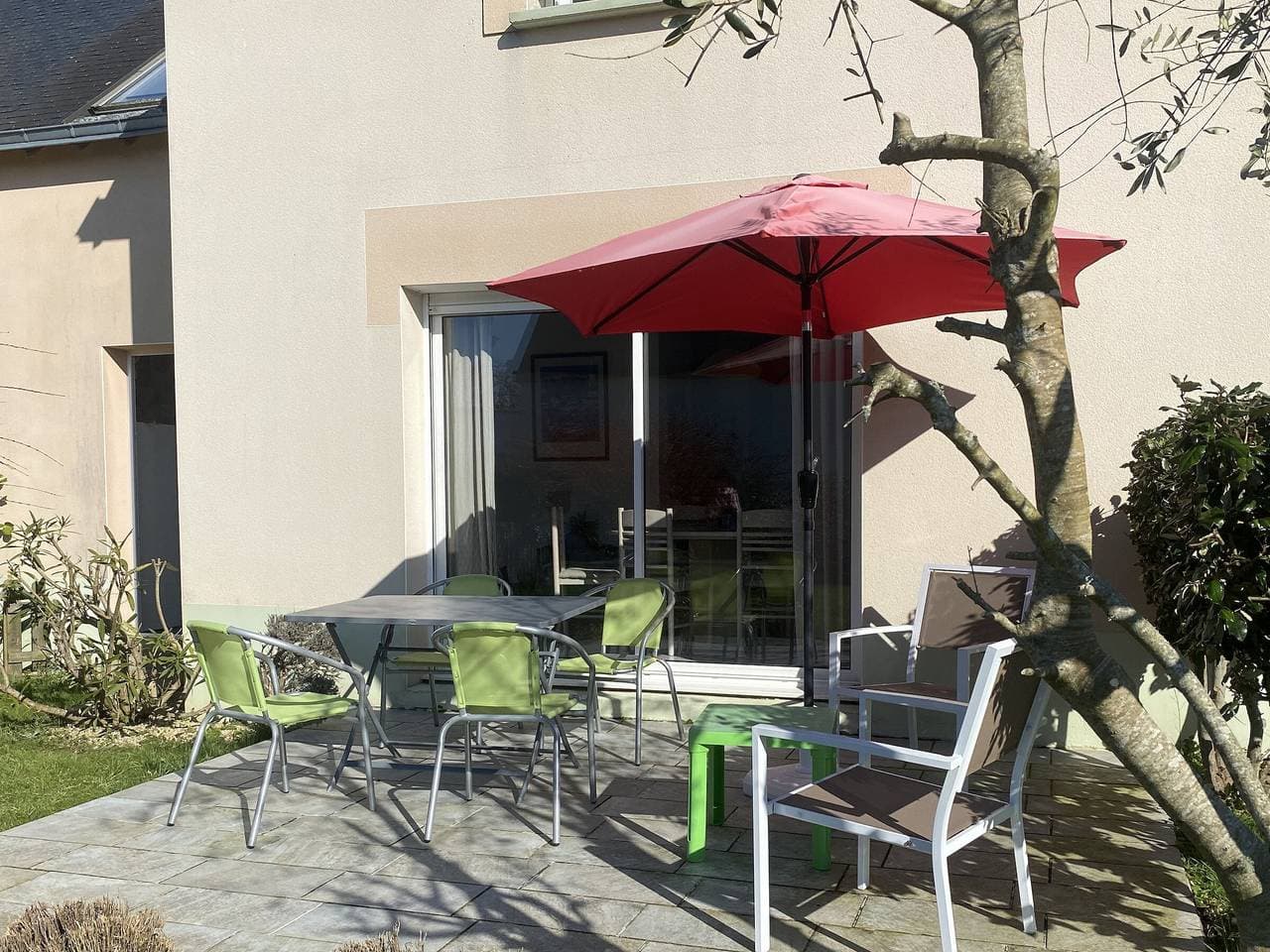 Helles Haus in Penvins, 6 Pers, Haustiere erlaubt, nahe am Strand 1