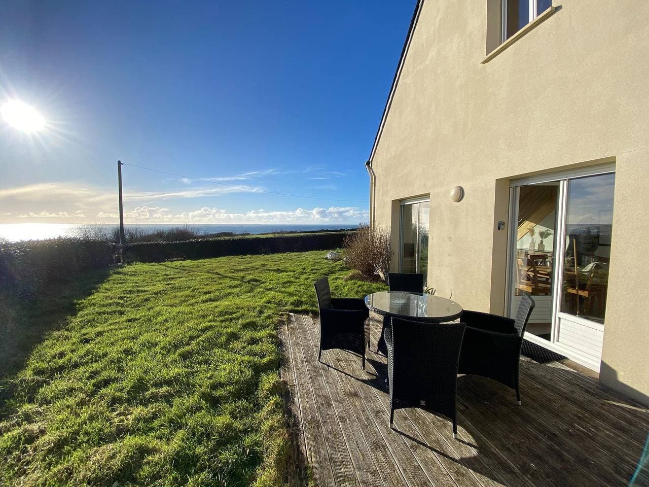Panoramablick auf das Meer – Le Conquet 1