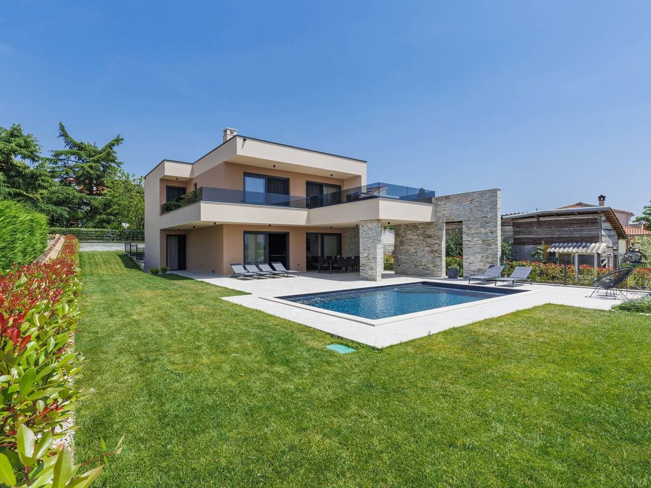 Kaštelir: Moderne, luxuriöse Villa Prudensia 1