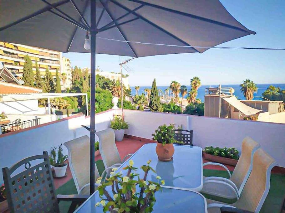 Casa Malagueña a pie de playa 1