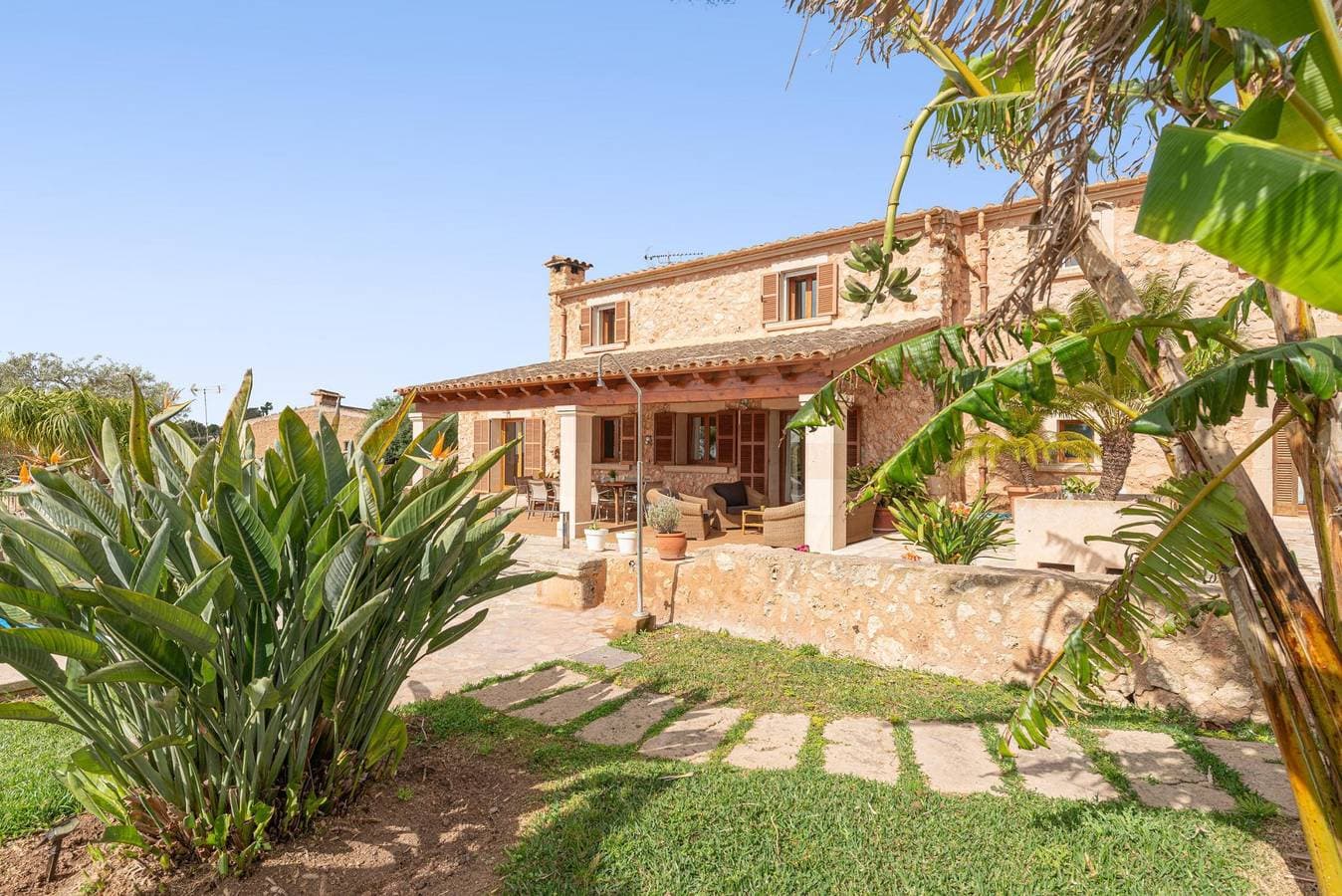 Foto 5 von 30: Can Lliganya - Rustikale Villa mit privatem Pool und kostenloses W-Lan