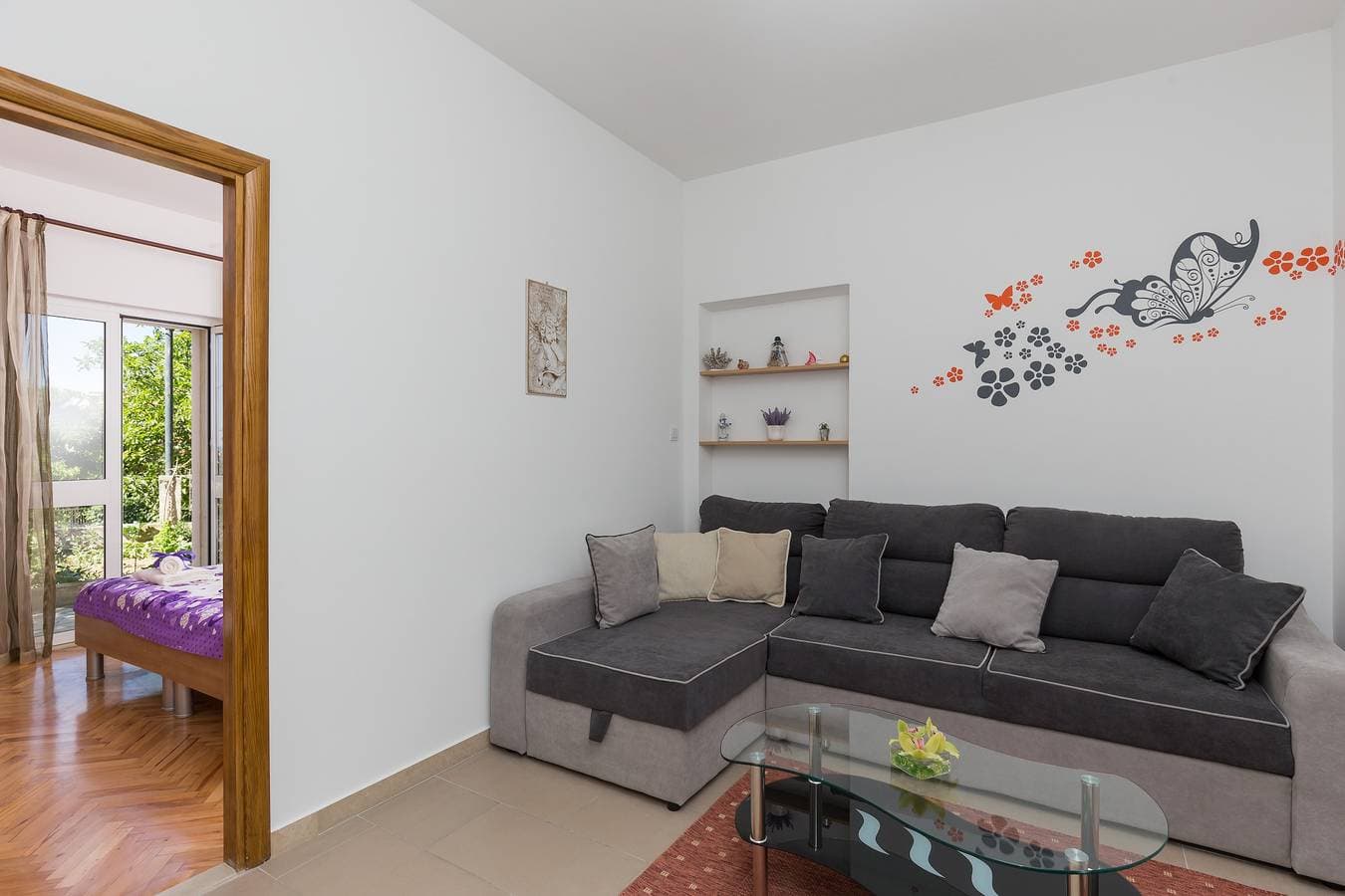 Foto 3 von 22: Ferienwohnung für 4 Personen mit Meerblick