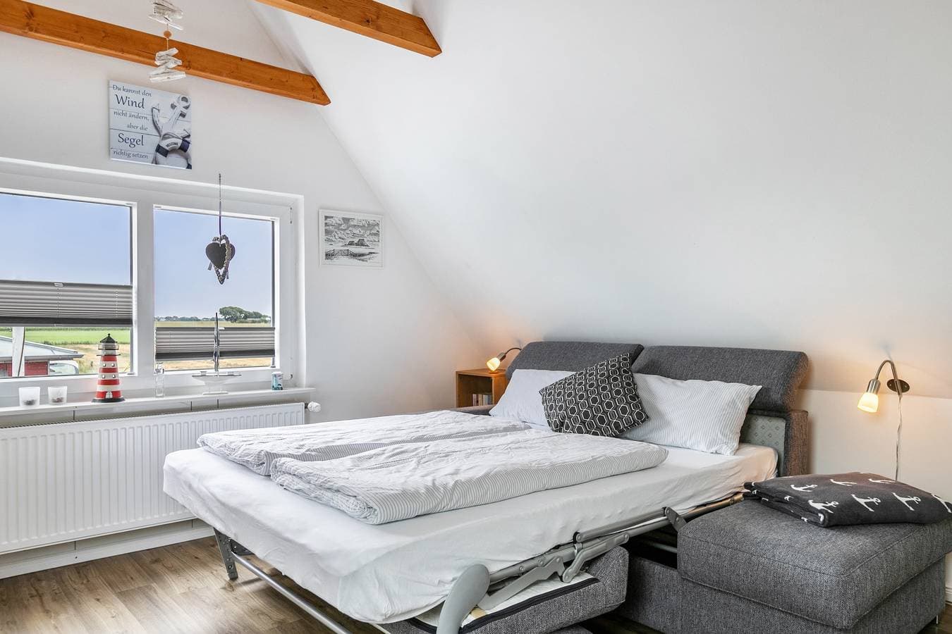 Foto 4 von 31: Ferienwohnung 'Huus Achtern Diek - 5' mit Privatterrasse und Wi-Fi
