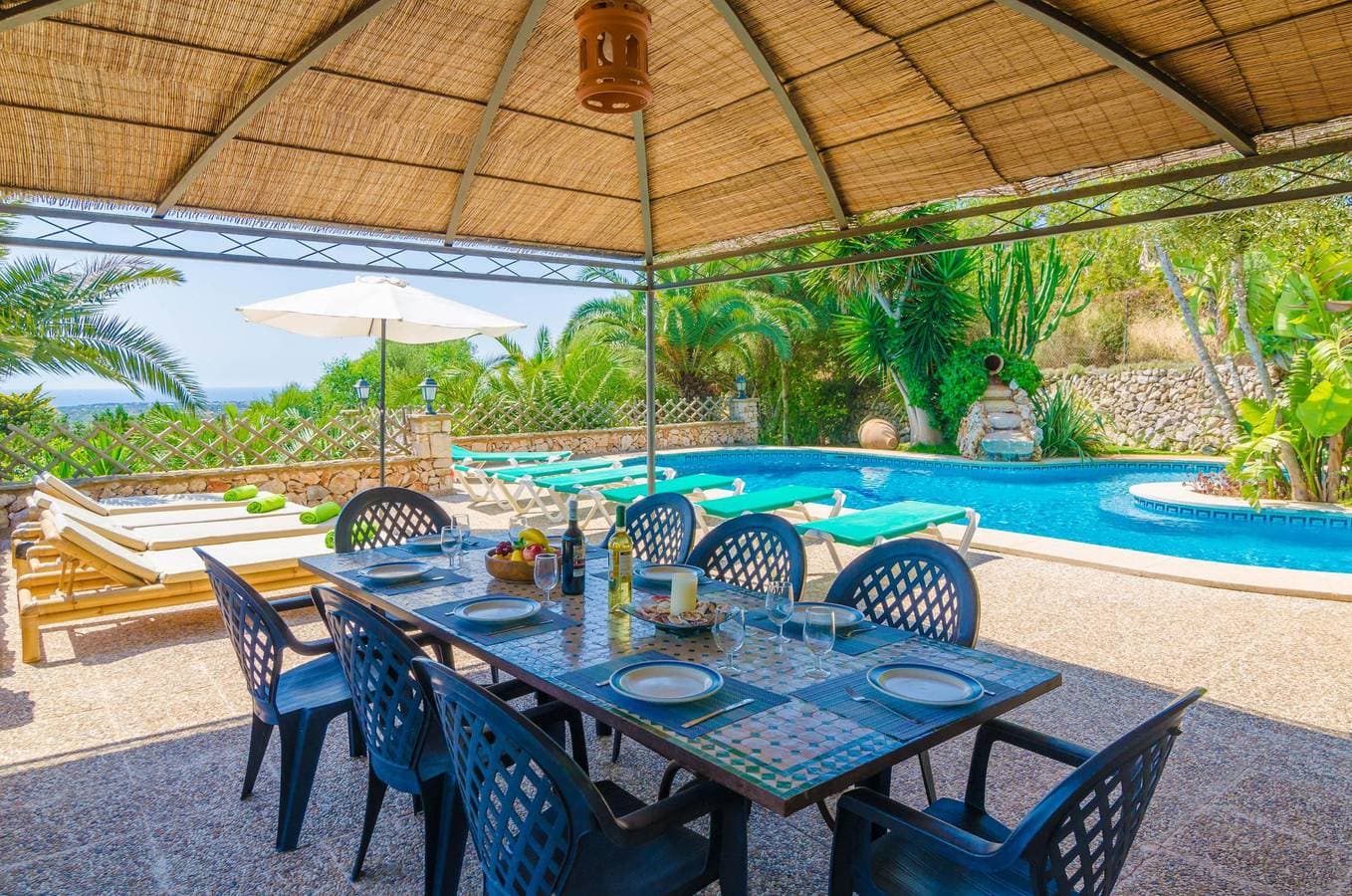 Foto 6 von 45: Cas Conco - Ferienhaus mit privaten Pool in S'Horta. WiFi gratis