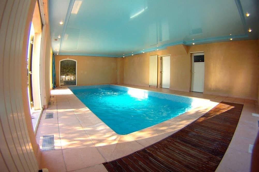Villa klimatisiert, geheiztes Innen-Schwimmbad, Paradis für Kinder, WIFI 1