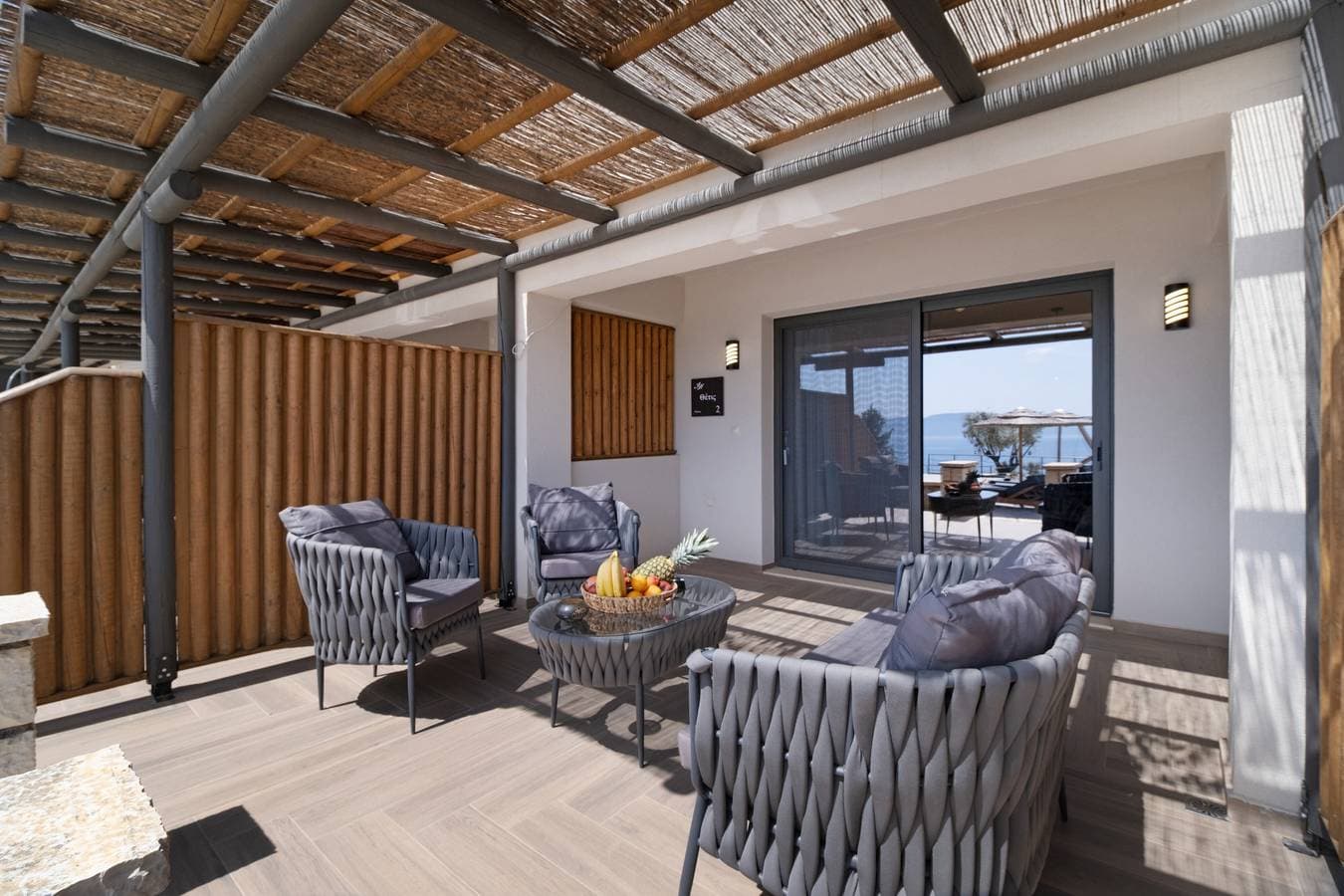 Foto 4 von 44: Ferienwohnung 'Thetis 2' mit Meerblick, Wi-Fi und Klimaanlage
