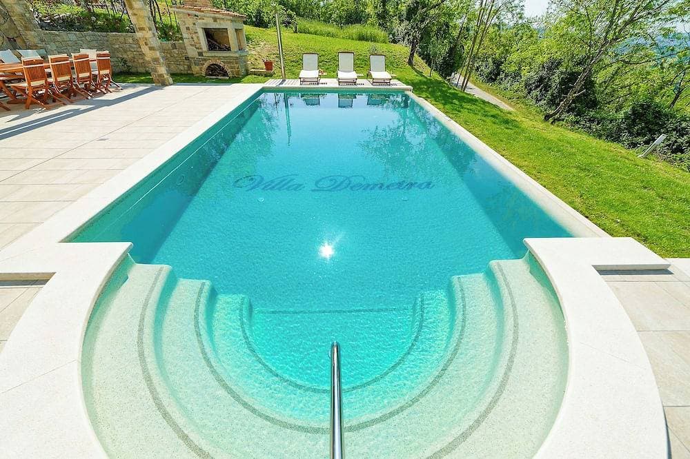 Villa Demetra s bazenom i predivnim pogledom na Motovun - Motovun 1