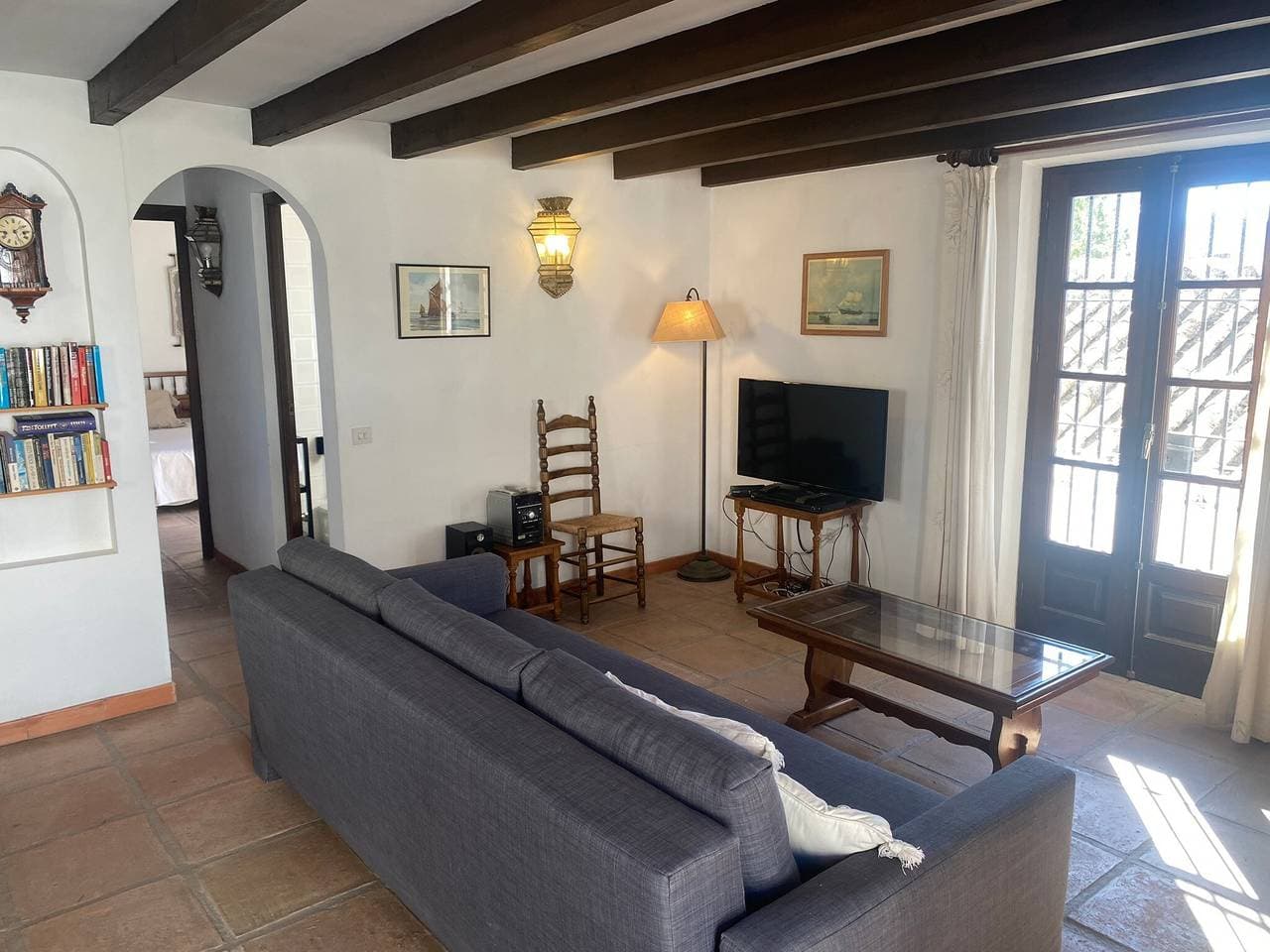 Foto 3 von 18: Apartment 'Paradise In Mijas Pueblo' mit Meerblick, Gemeinschaftspool und Klimaanlage