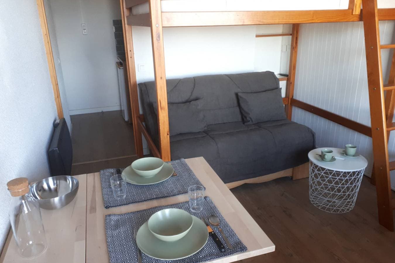 Foto 3 von 9: Studio für 3 Personen mit Terrasse