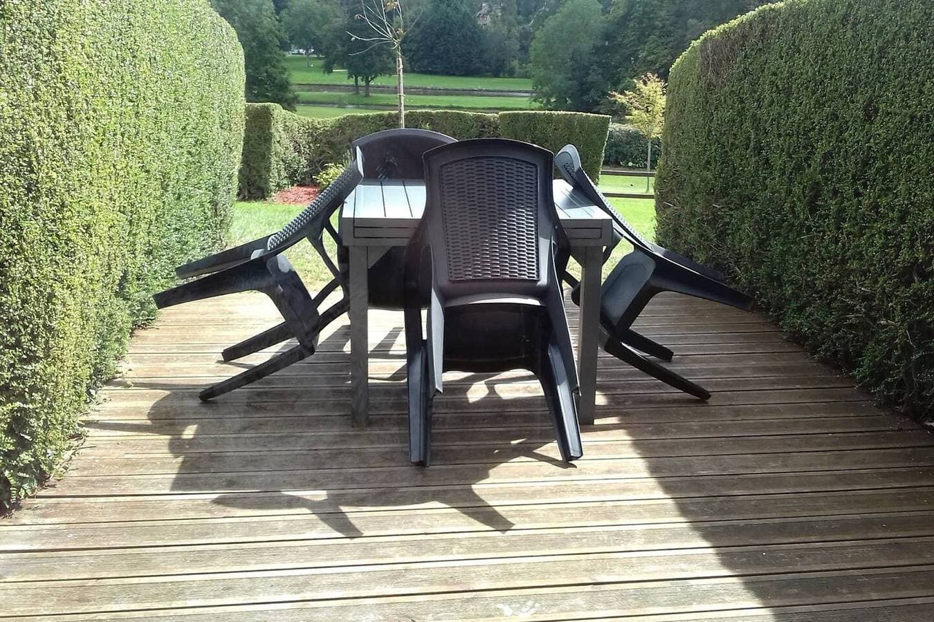 Komfortable Wohnung in Houlgate mit Gartenblick 1
