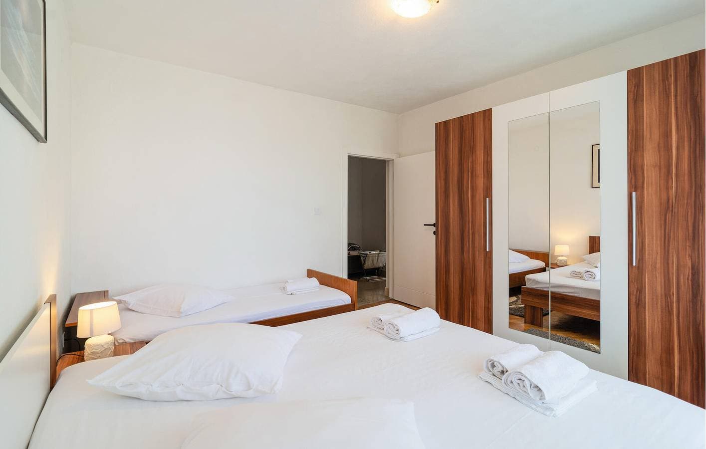 Foto 9 von 16: Gemütliche 2-Zimmer-Wohnung mit Terrasse, WLAN und Parkplatz in der Nähe des Strandes Strobec