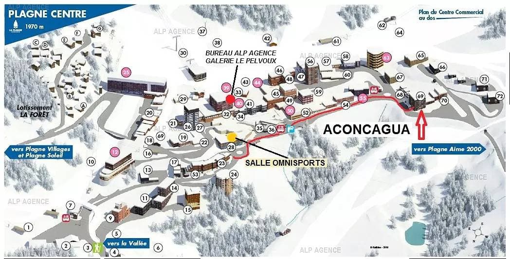 Foto 6 von 6: Studio 2 persons - Aconcagua - 705AC - Plagne Centre
