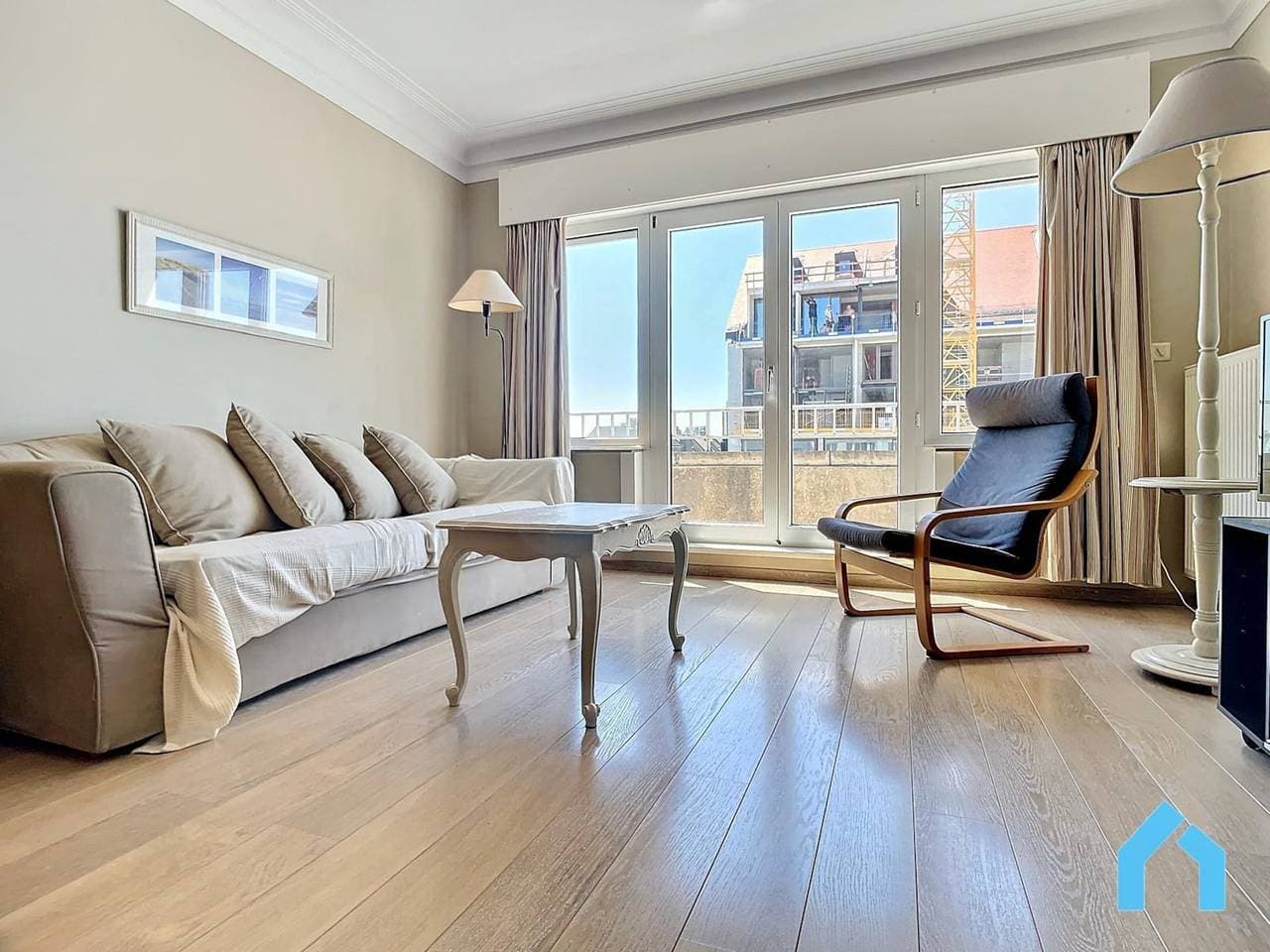 Wohnung in Belgien mit Küstenblick 1