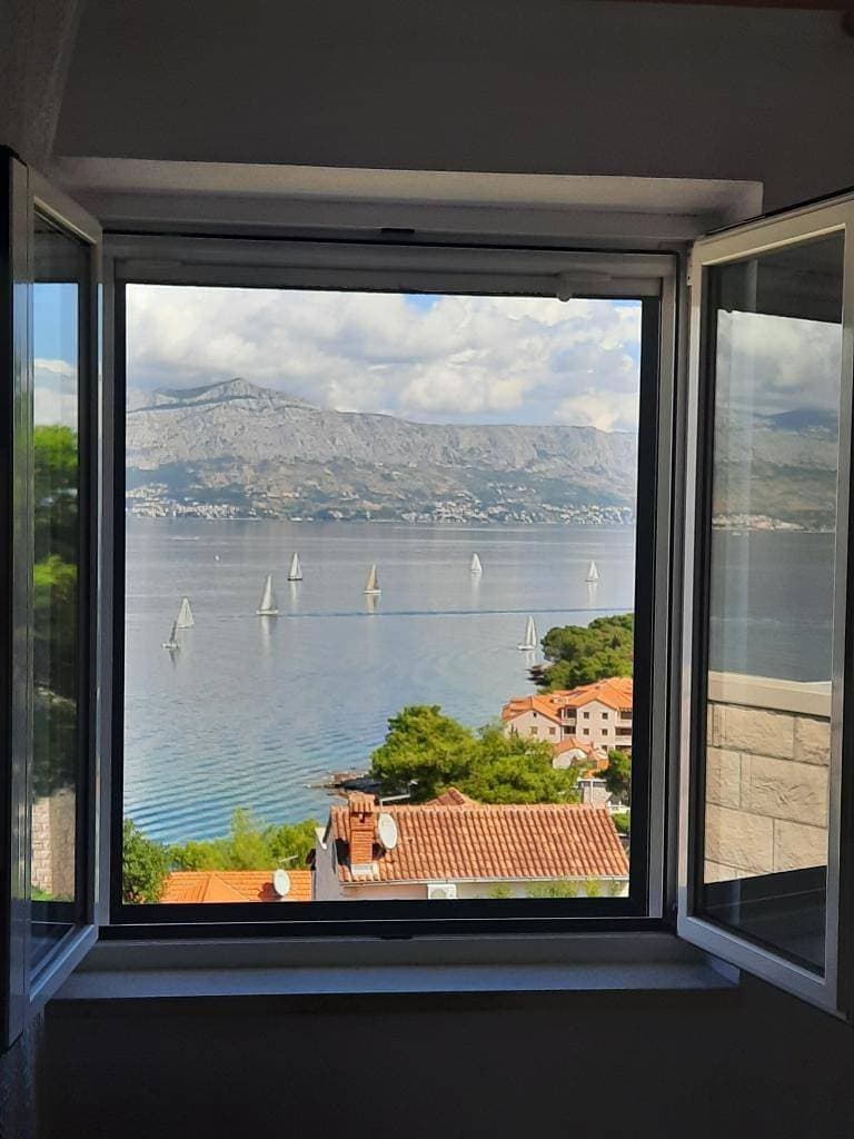 Foto 13 von 47: Ferienwohnung in Postira mit Meerblick, Terrasse, Klimaanlage, W-Lan (5124-1)