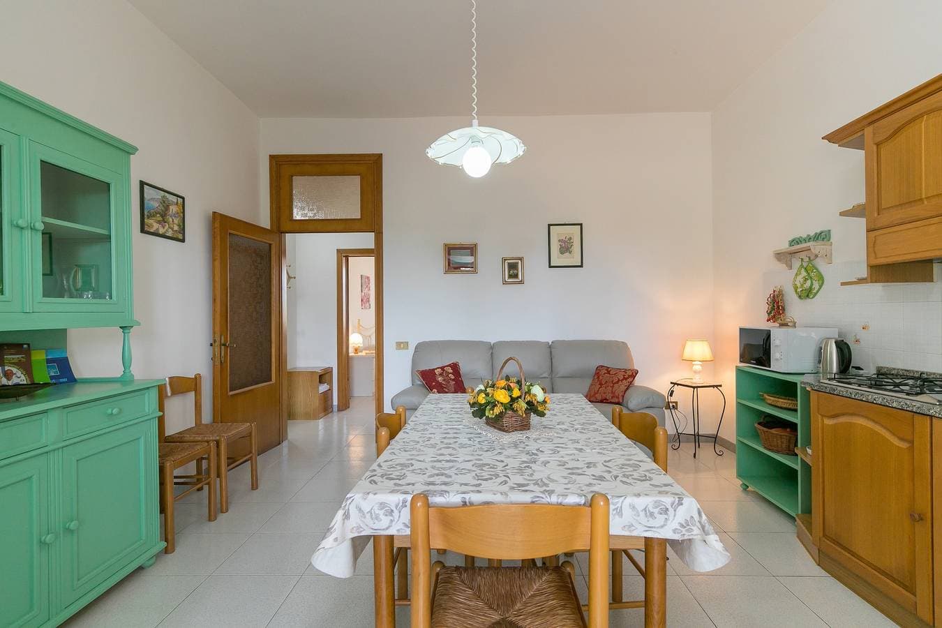 Foto 8 von 22: Bauernhof 'Agriturismo I Debbi - L'Olivo' mit privater Veranda, WLAN und Klimaanlage