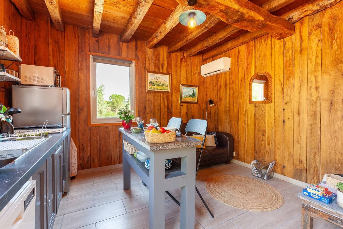 Foto 4 von 25: Le Chalet Des Oliviers: Privater Pool, WLAN & Klimaanlage in Roquefort-la-Bédoule