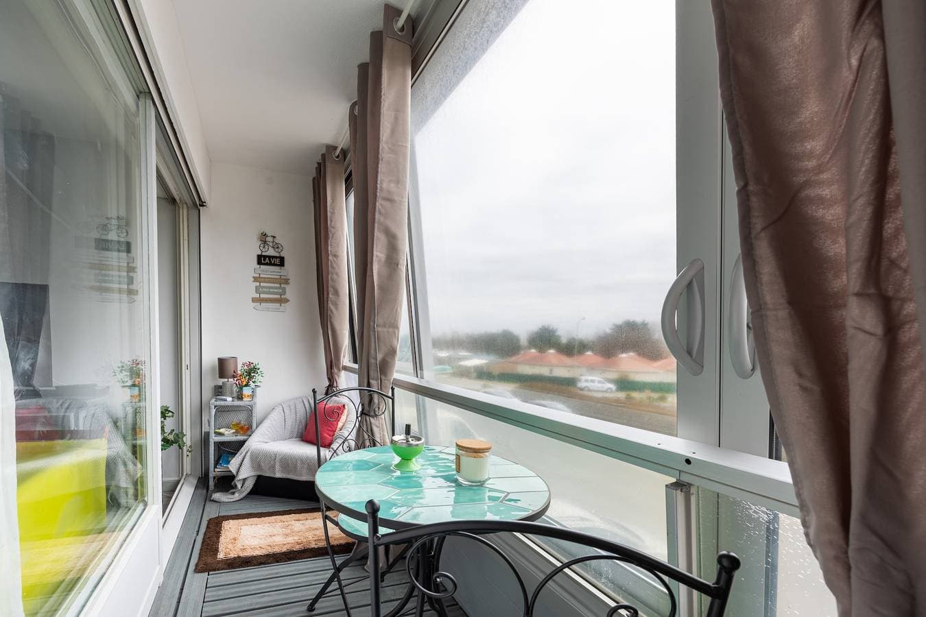Foto 8 von 12: Ferienwohnung für 2 Personen mit Balkon