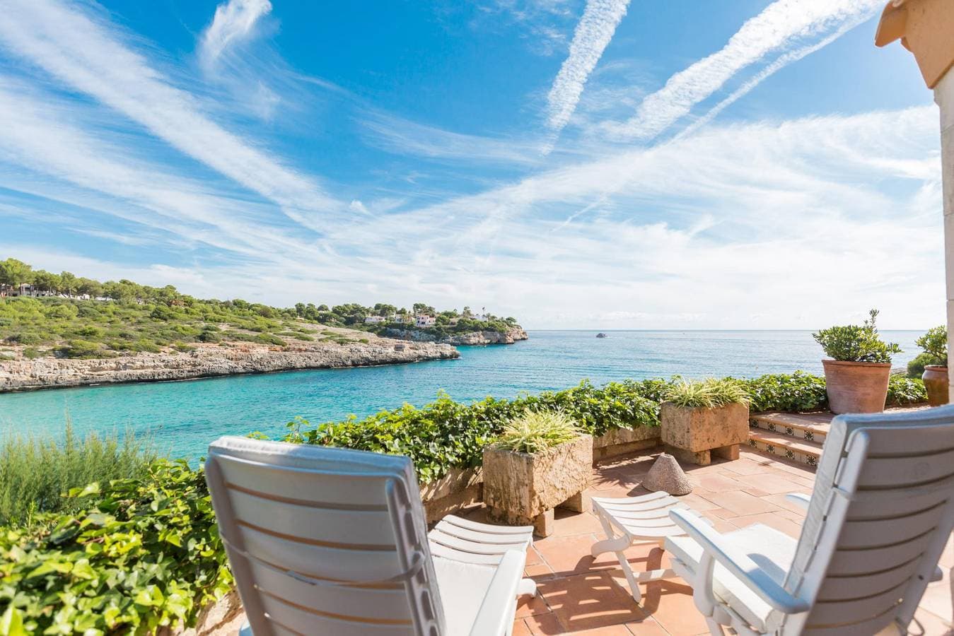 Foto 2 von 24: Es Mirador - Ferienhaus mit Meerblick in Cala Mandia. WiFi gratis
