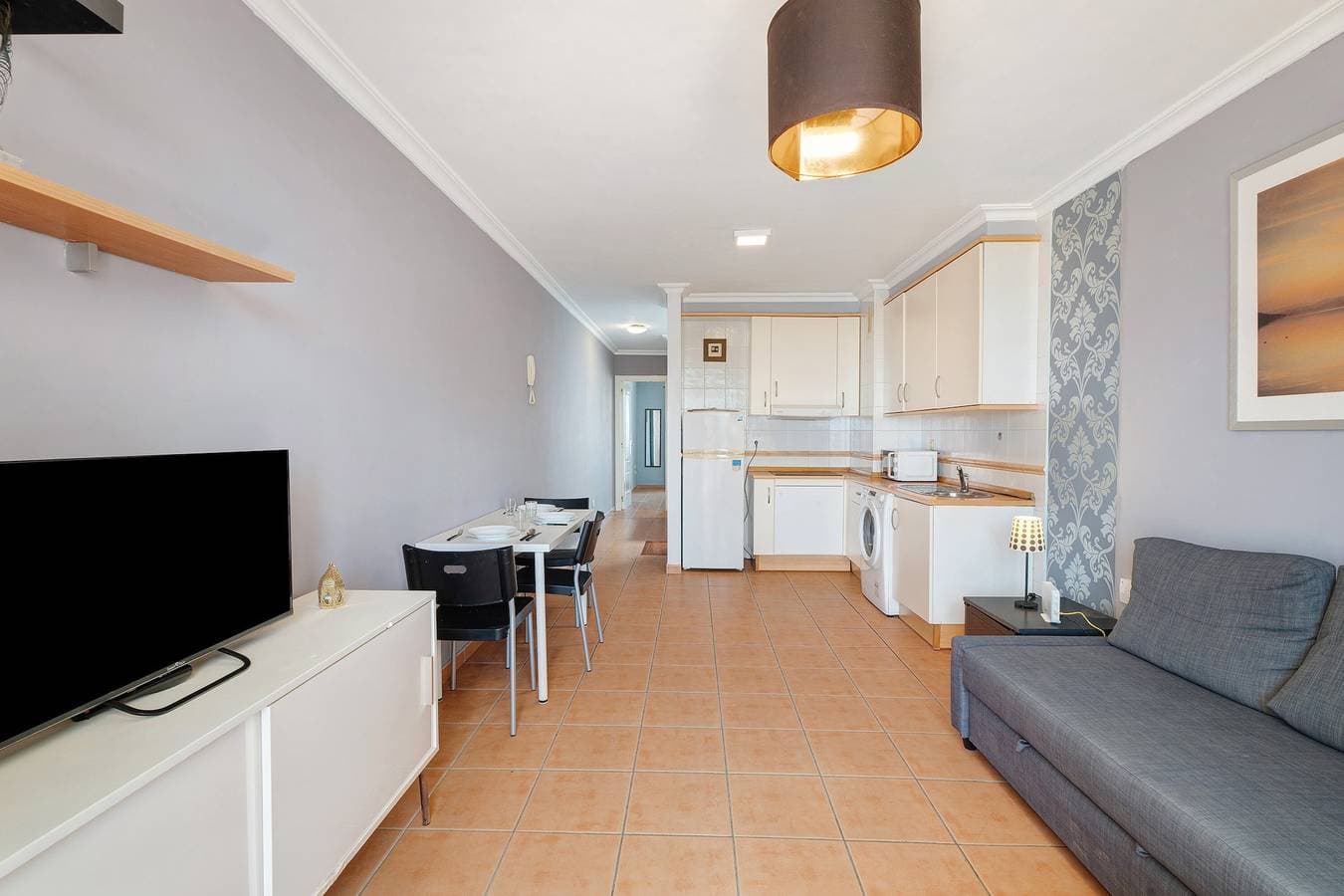 Foto 13 von 23: Ferienhaus 'Duplex Tejita Beach' mit Gemeinschaftspool, Balkon und WLAN