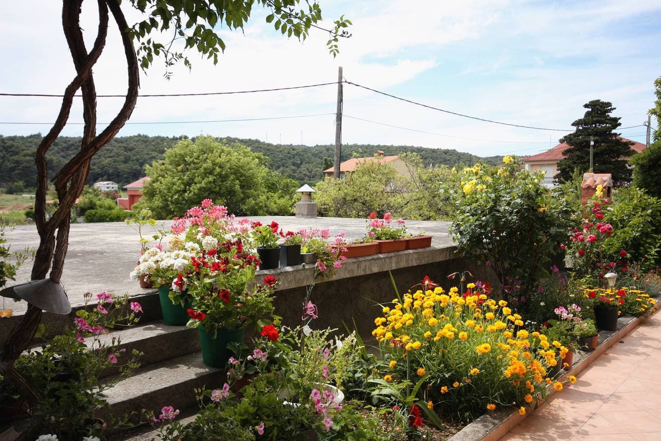 1-Zimmer-Ferienwohnung mit Terrasse und Meerblick Kampor, Rab A-4984-b 1
