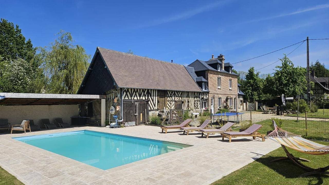 Maison de charme - 12 mn de la plage - Piscine chauffée - 8 personnes 1
