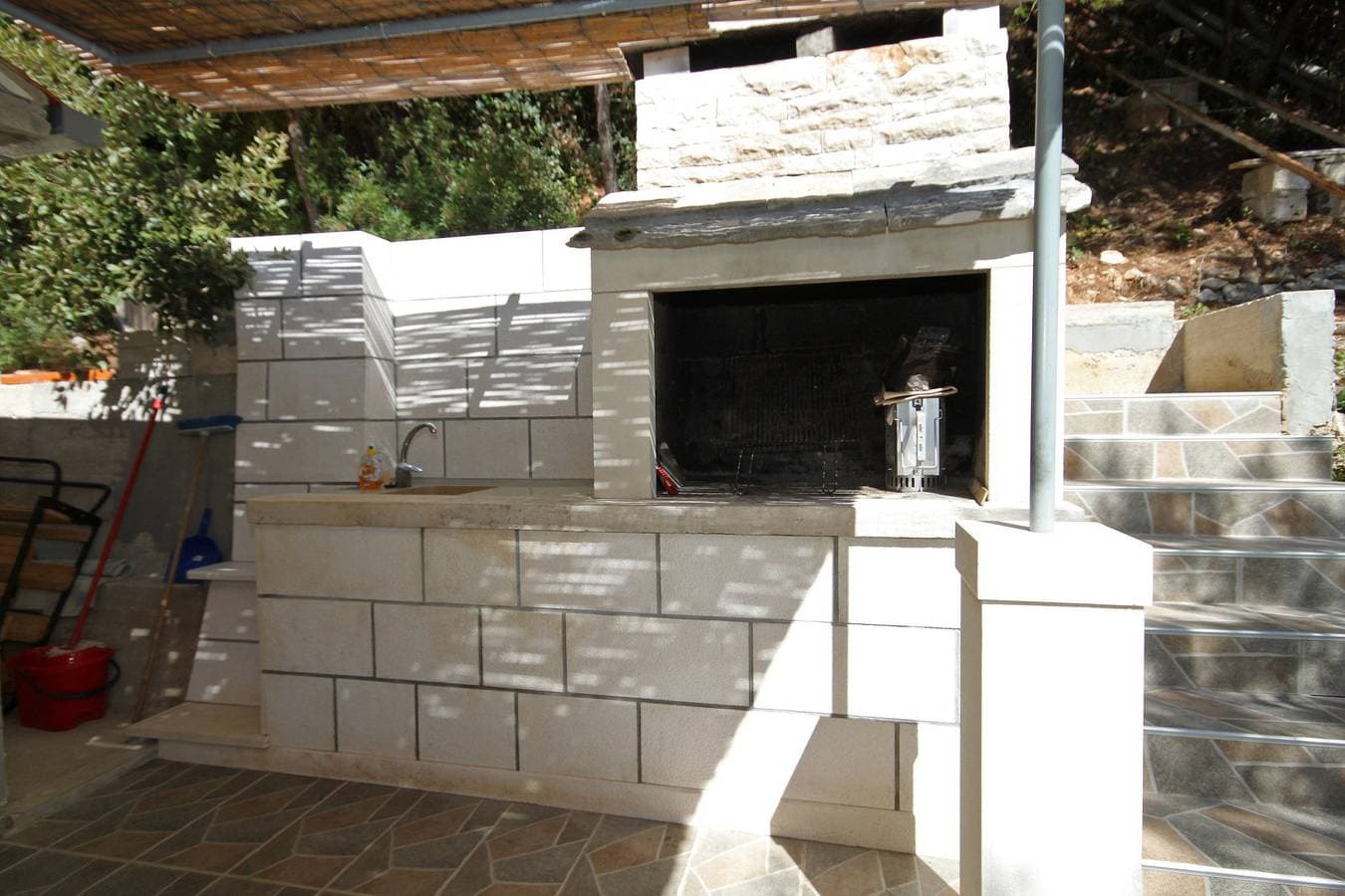 Foto 6 von 16: 1-Zimmer-Haus am Strand Bucht Bratinja Luka, Korcula