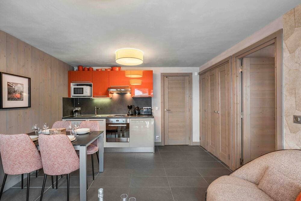 Foto 13 von 13: Courchevel: Gemütliche Wohnung für 4 Personen mit Parkplatz