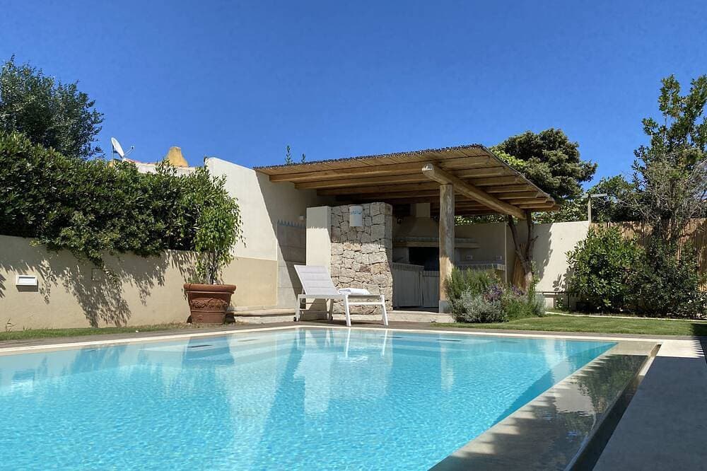 Villassimius loc. Campulongu Villa mit Pool 350 Meter vom Strand entfernt 1