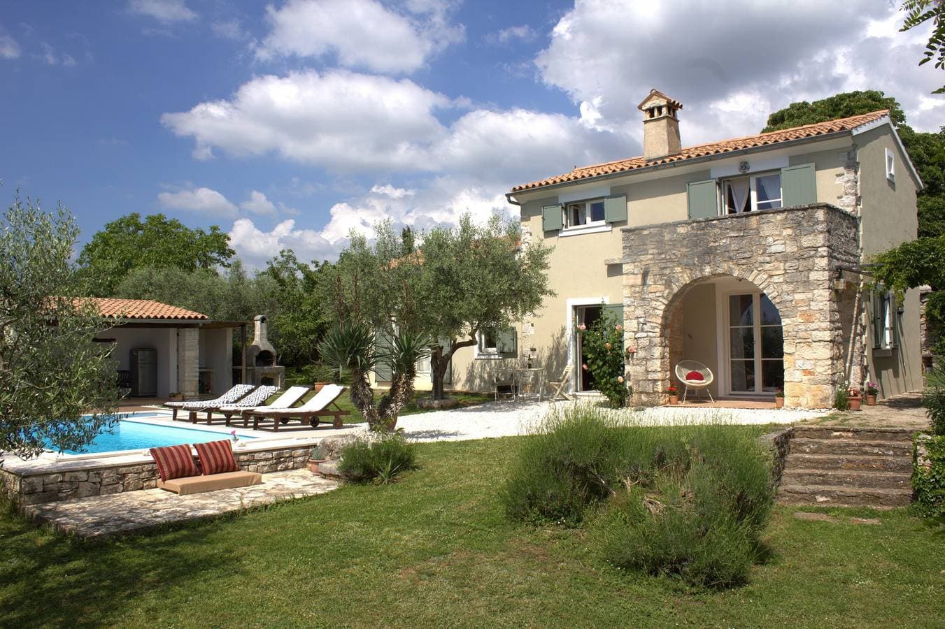 Ferienhaus Franciska * 3000 m2 Garten mit Olivenhain, privater Pool 1