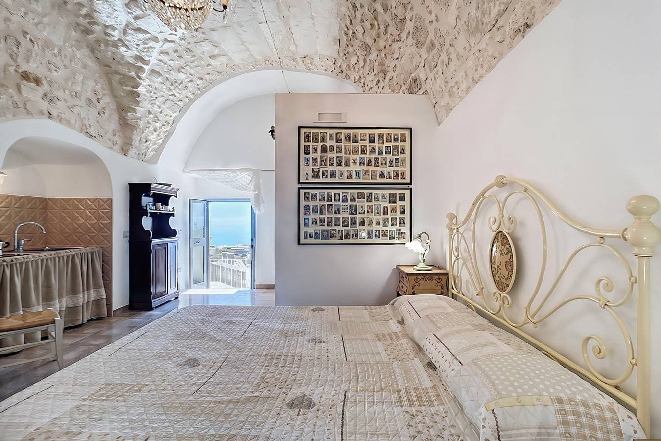 Foto 3 von 23: Studio „Al Torrione 1“ mit Meerblick und Klimaanlage
