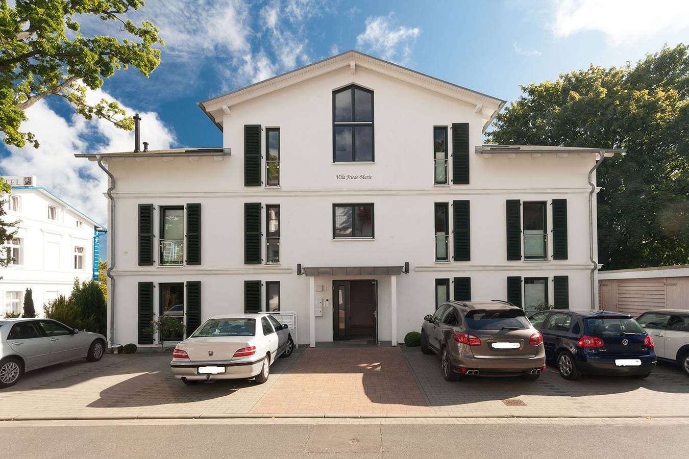 Foto 11 von 13: Villa Friede-Marie App. Ariane mit Balkon und traumhaftem Meerblick