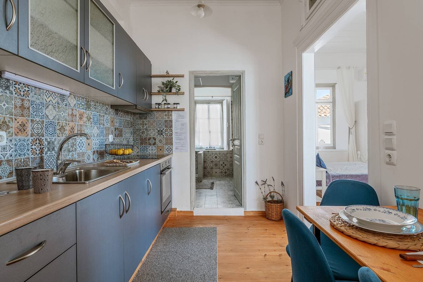 Foto 10 von 27: Studio 'Martha's House' mit Meerblick, WLAN und Klimaanlage