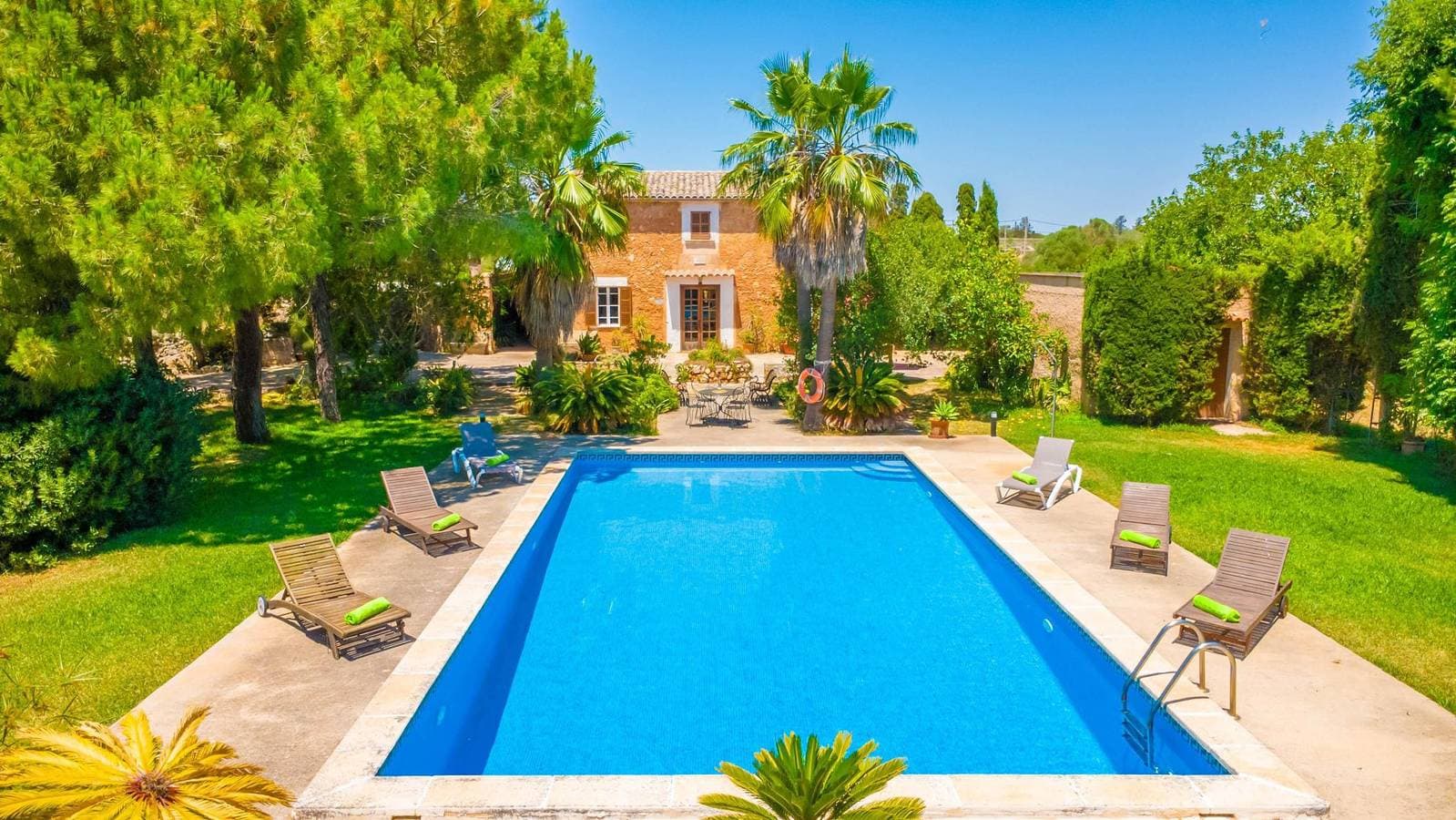 Foto 2 von 46: Son Obra Nou - Ferienhaus mit privaten Pool in Porreras. WiFi gratis