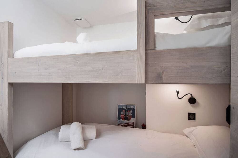 Foto 4 von 12: Courchevel Le Praz: Wohnung 4 Pers, Wifi, Parkplatz