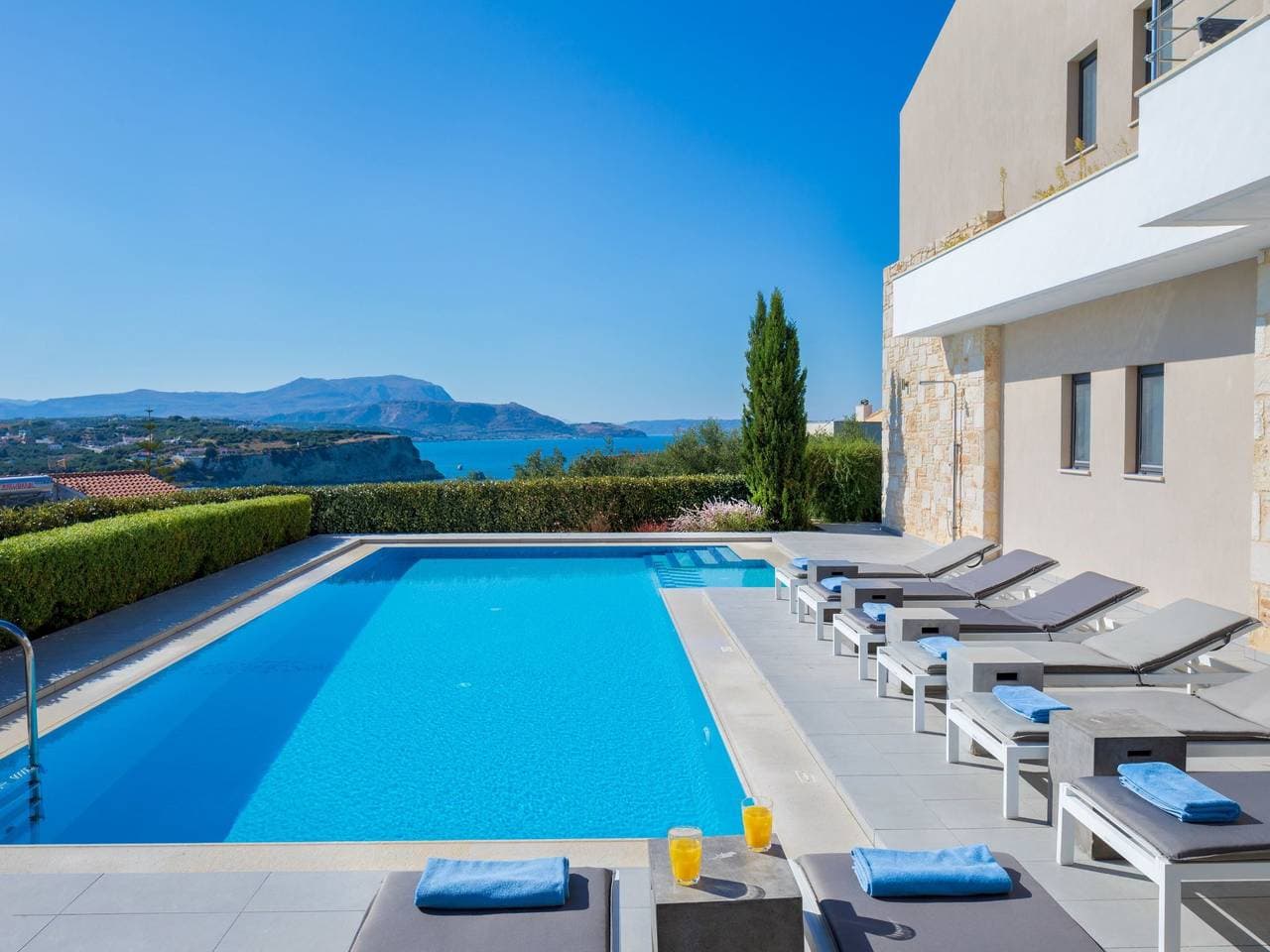 Foto 5 von 50: Luxusvilla in Almyrida mit wunderschönem Blick