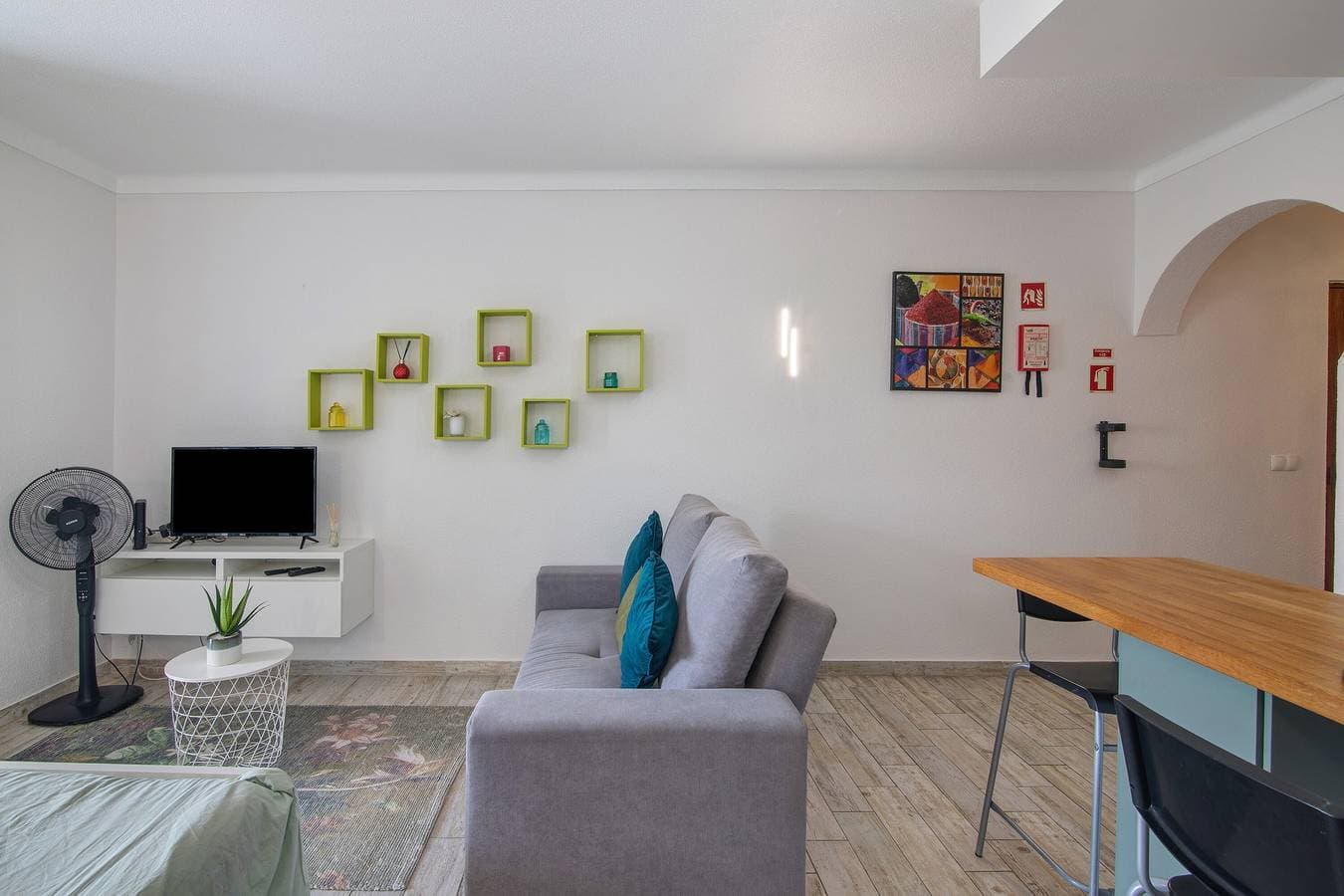 Foto 6 von 21: Ferienwohnung 'Remodelado Próximo Da Praia' mit Balkon und Wi-Fi