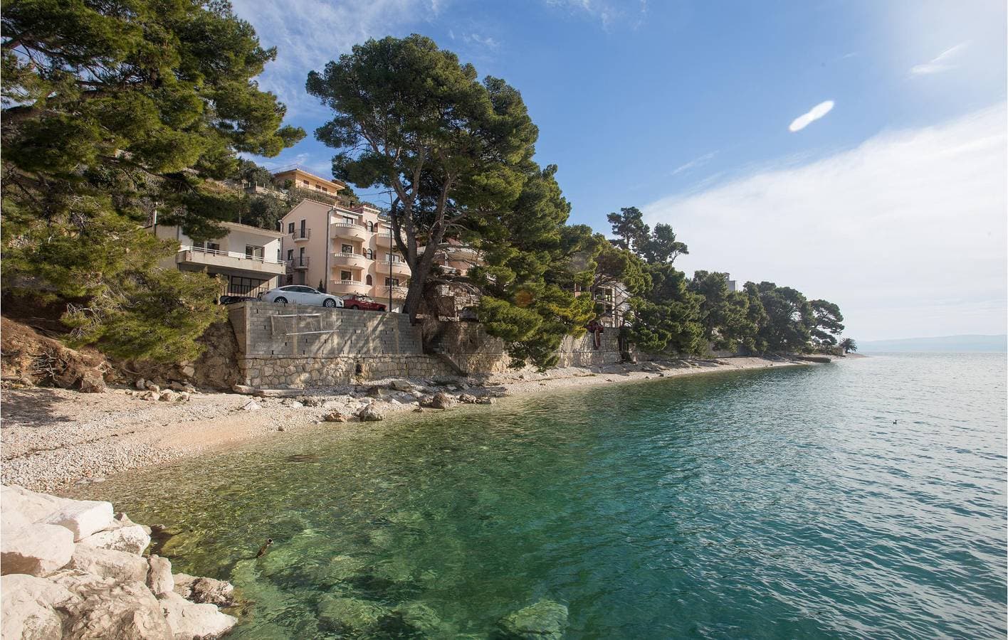 Apartment mit Meerblick, Terrasse, WLAN und Parkplatz – 1,5 km zum Strand 1