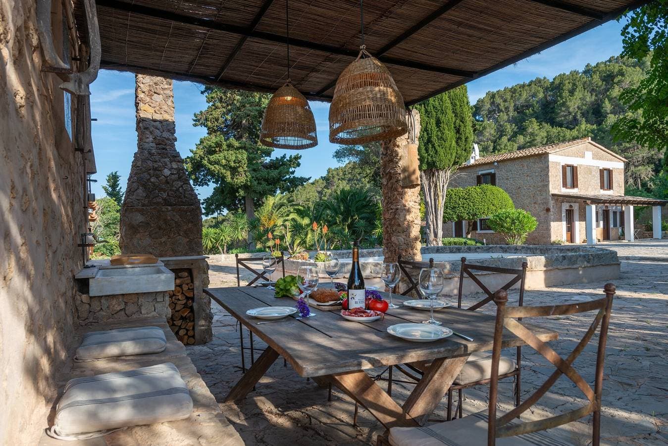 Foto 5 von 45: Finca 'Especial El Pino En Esporles' mit Bergblick, WLAN und Klimaanlage