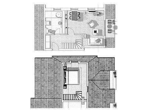 Foto 7 von 36: Ferienwohnung mit Boddenblick und 2 Balkonen, direkt am Ahrenshooper Hafen