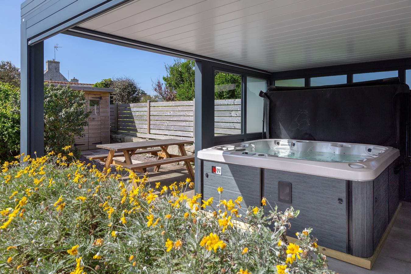 Foto 4 von 20: Ferienhaus 'Penty À Deux pas ce La Mer' mit privatem Garten und Spa